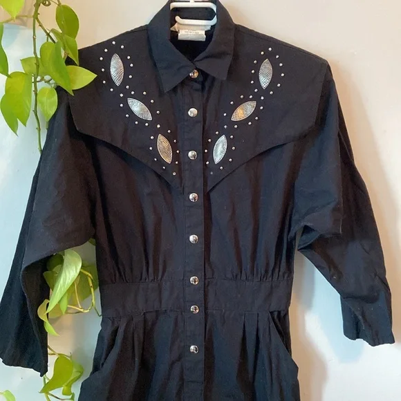 Vintage western style dress - Picture 2 of 6